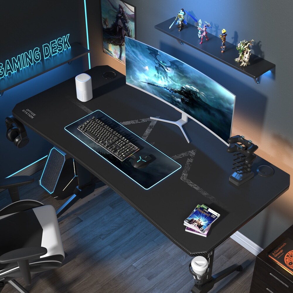 Homall Y Shaped Gaming Desk Computer Desk Table