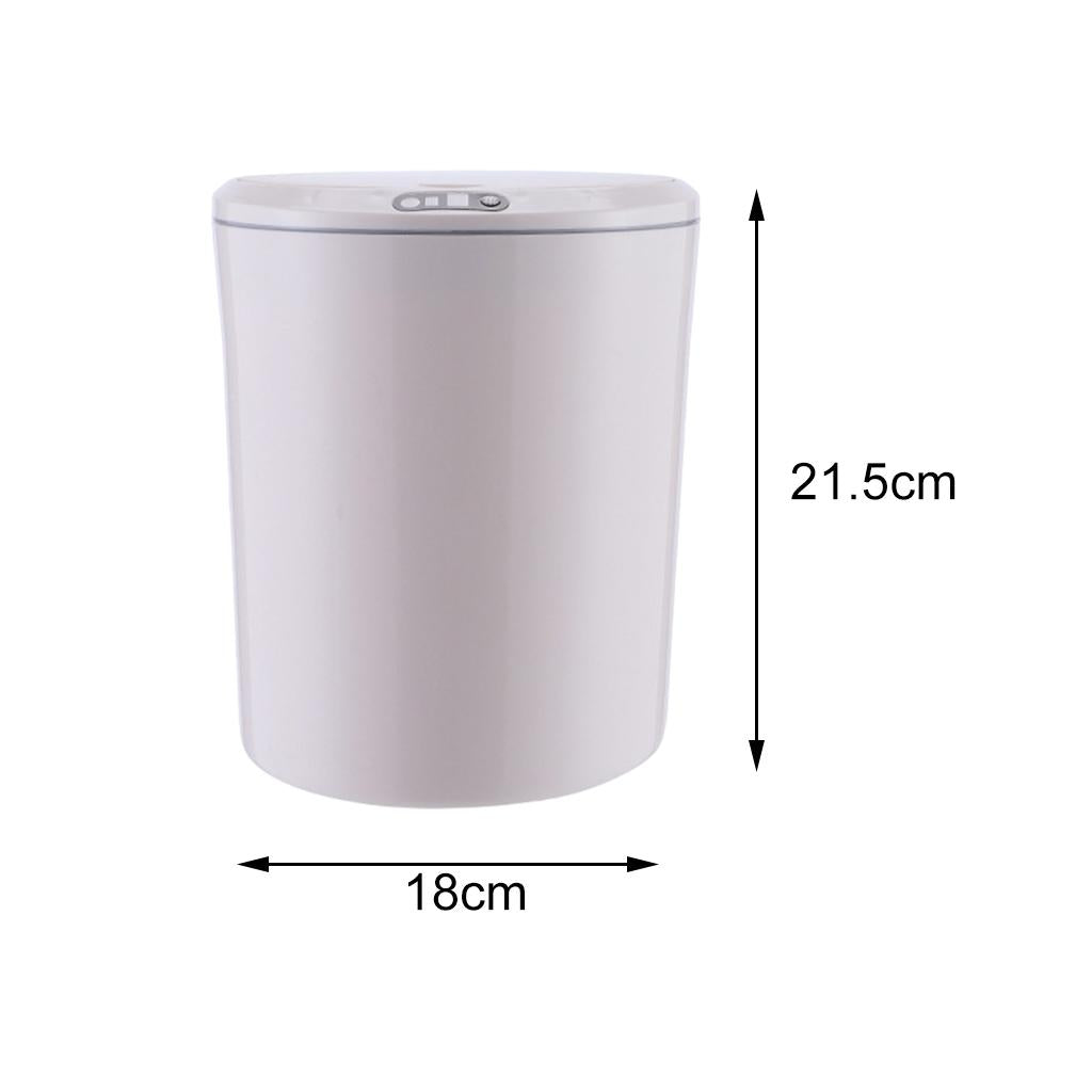 2Pcs Kitchen Rubbish Trash Can Automatic Sensor kitchen and office Bins