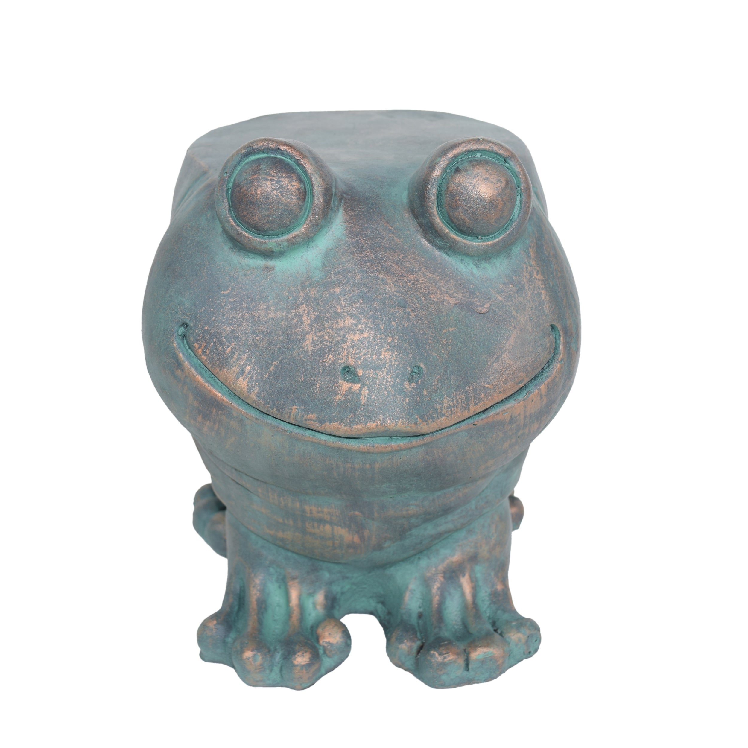 Dawn Frog Garden Stool