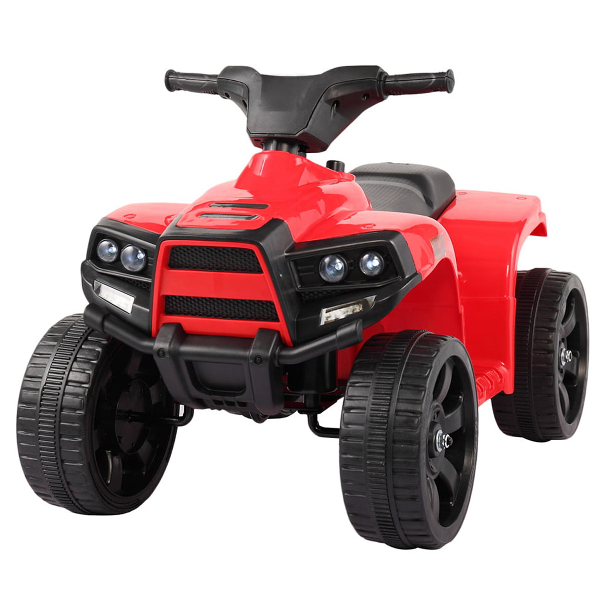 Kids Ride On ATV, 6V Electric Ride On Toy Car, 4 Wheeler for Kids Age 1-2.5, Rechargeable Battery Quad Bike for Boys/Girls, Red