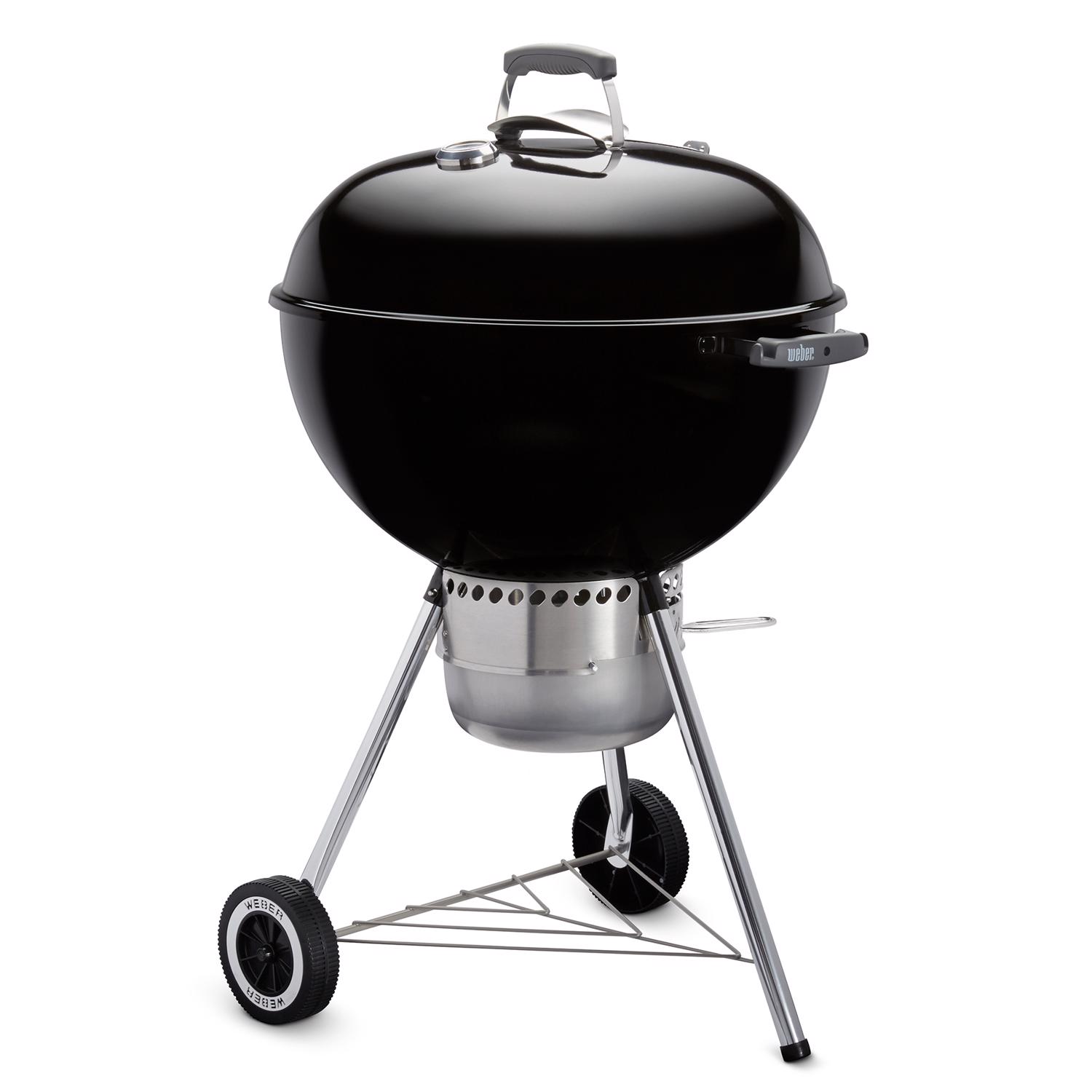 Weber 22 in. Original Kettle Premium Charcoal Grill Black