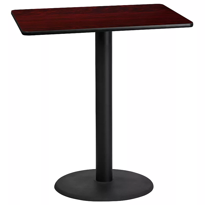 Flash Furniture 43-in. Rectangle Laminate Table Top Bar Table