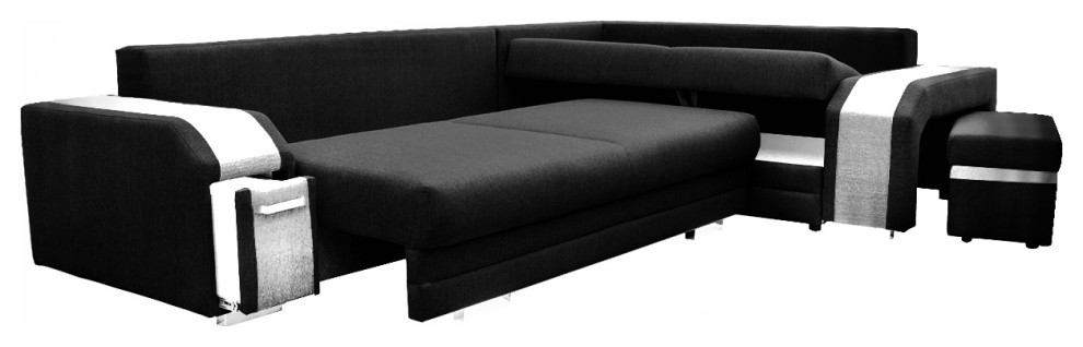 LUCIAN Sectional Sleeper Sofa   Modern   Sleeper Sofas   by Table World  Houzz