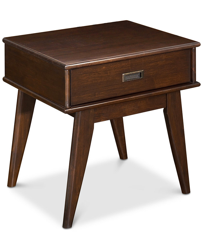 Simpli Home Kentler Mid Century End Table