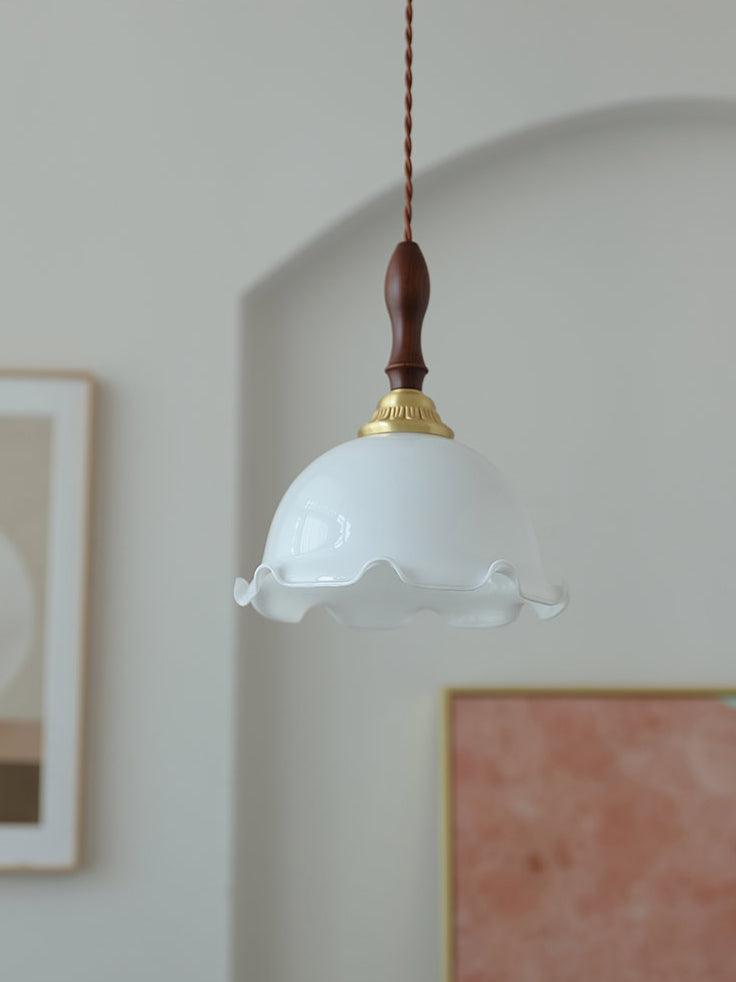 Milky Flower Pendant Light