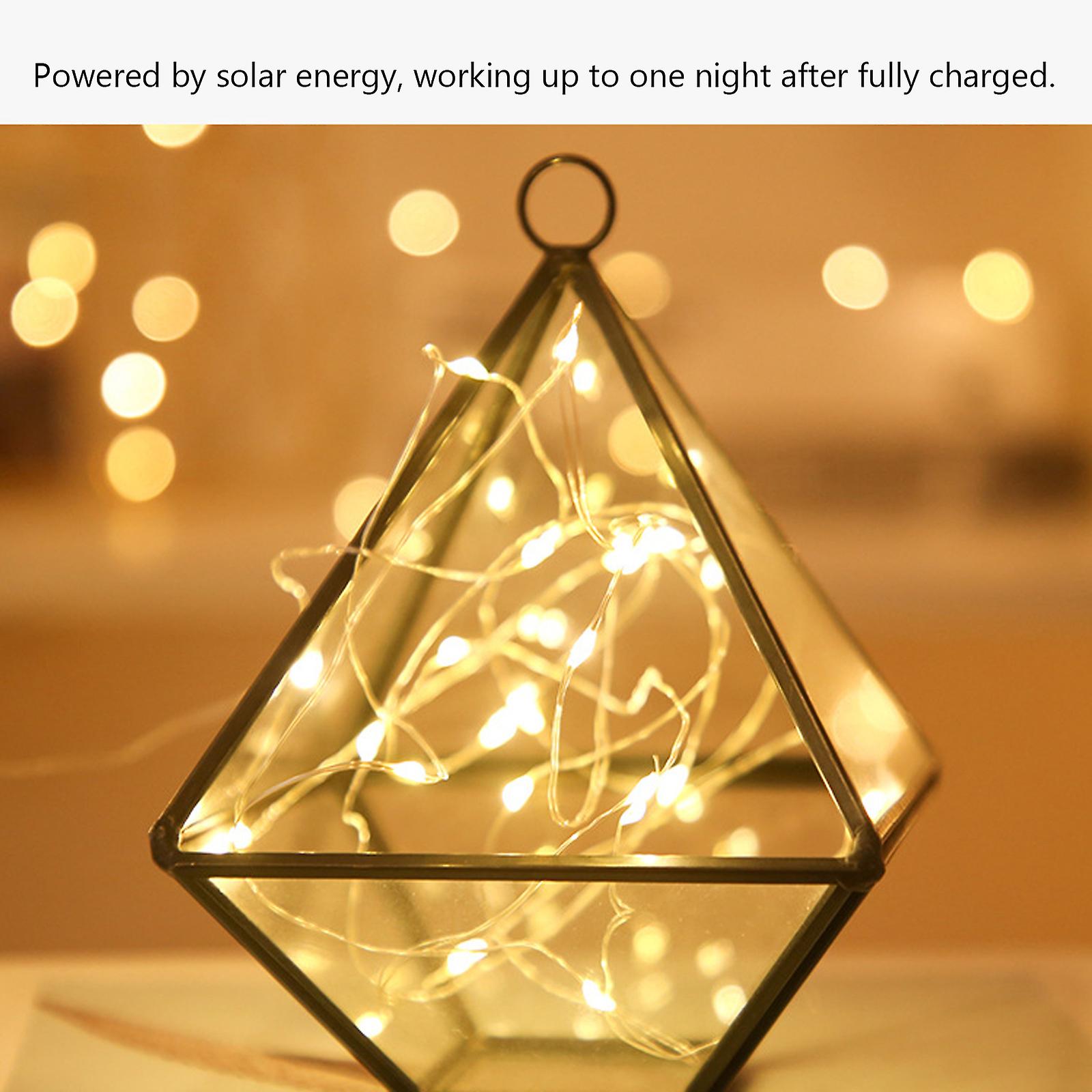 Solar String Lights Solar Powered Lamp Waterproof Decorative Lighting For Garden Yard Party Wedding Christmas No.199754