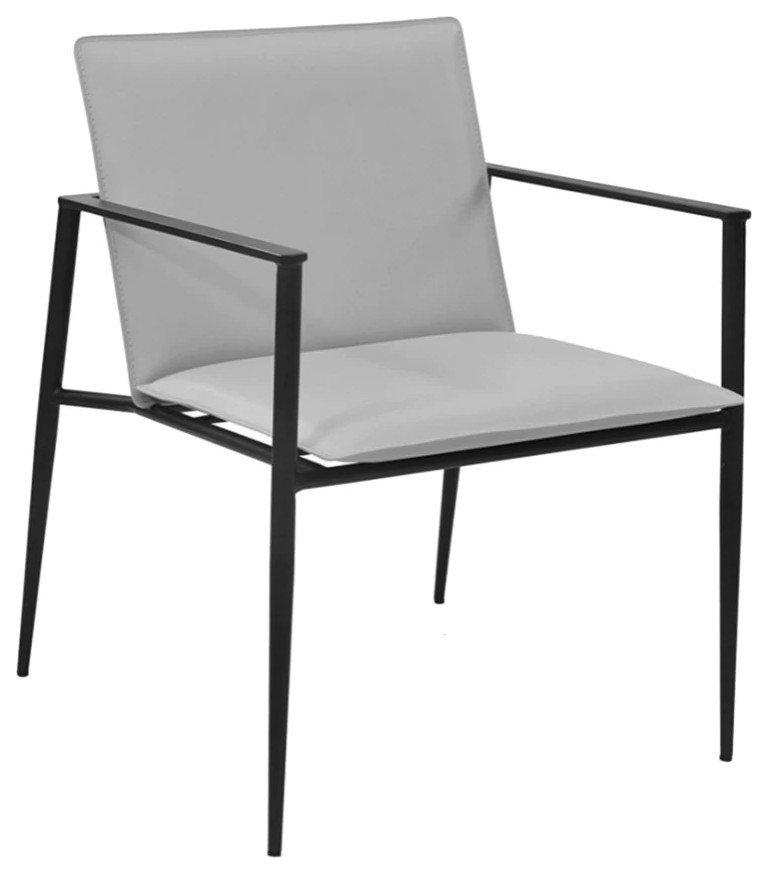 Giulia Accent Chair With Black Matt Lacquer   Midcentury   Armchairs And Accent Chairs   by V.S.D Furniture  Houzz