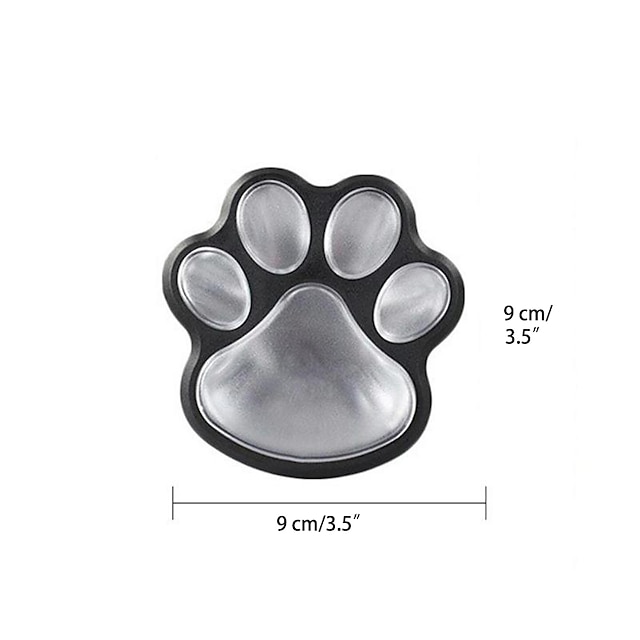 Paw Print Solar Outdoor Lights Solar Lights Outdoor Waterproof Dog Paw Lights(Set of 4) Cat Puppy Animal Garden Lights Path Paw Lamp Walkway Lighting for PatioYardAny Pet Lover