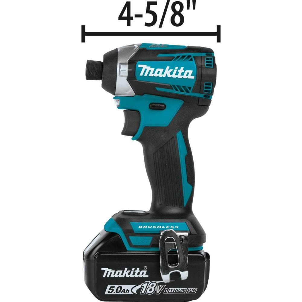 Makita 18V LXT Lithium-Ion Brushless Cordless 3-Pc. Combo Kit (5.0Ah) XT330T from Makita