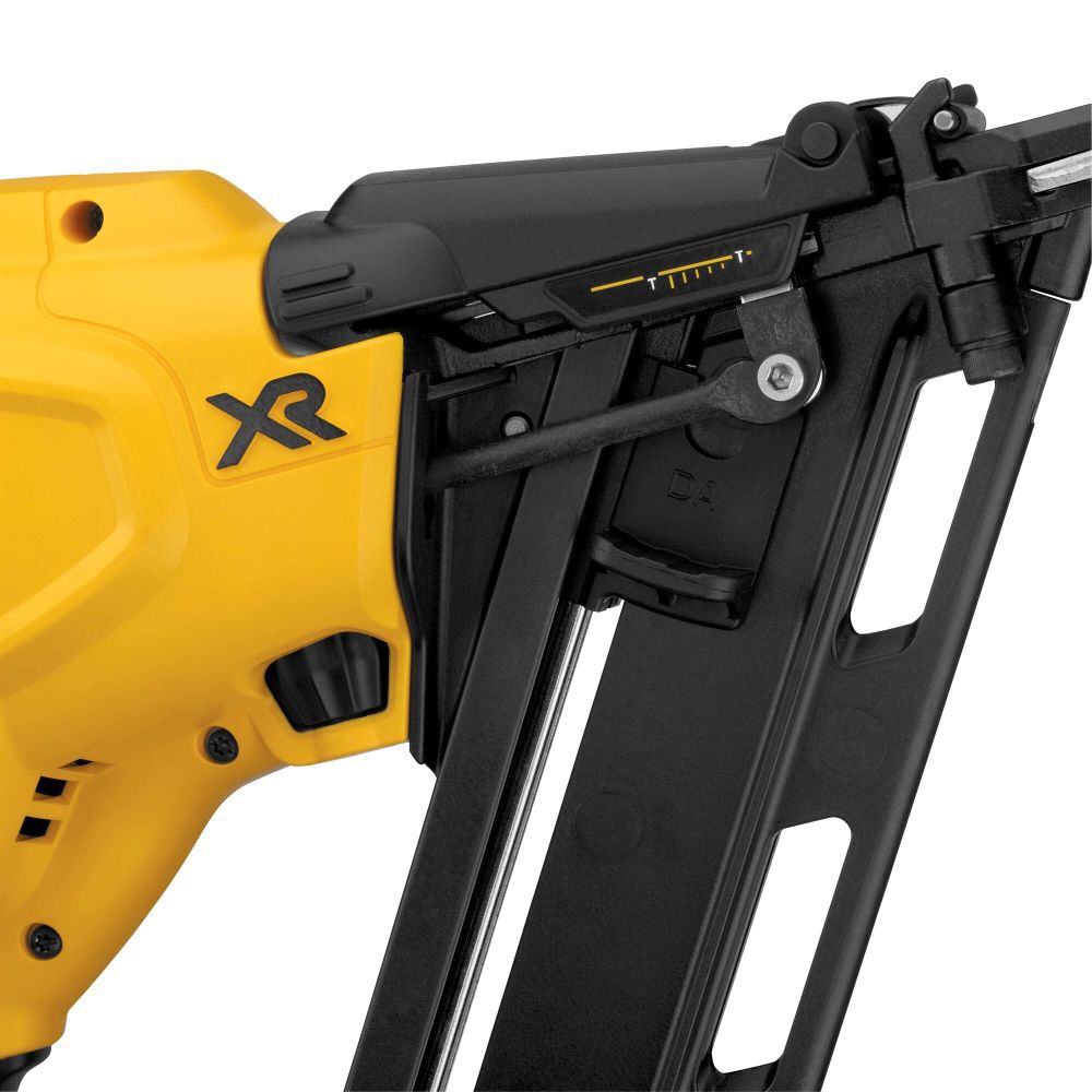 DEWALT 20V MAX* XR 15 GA Angled Finish Nailer - Tool Only DCN650B from DEWALT