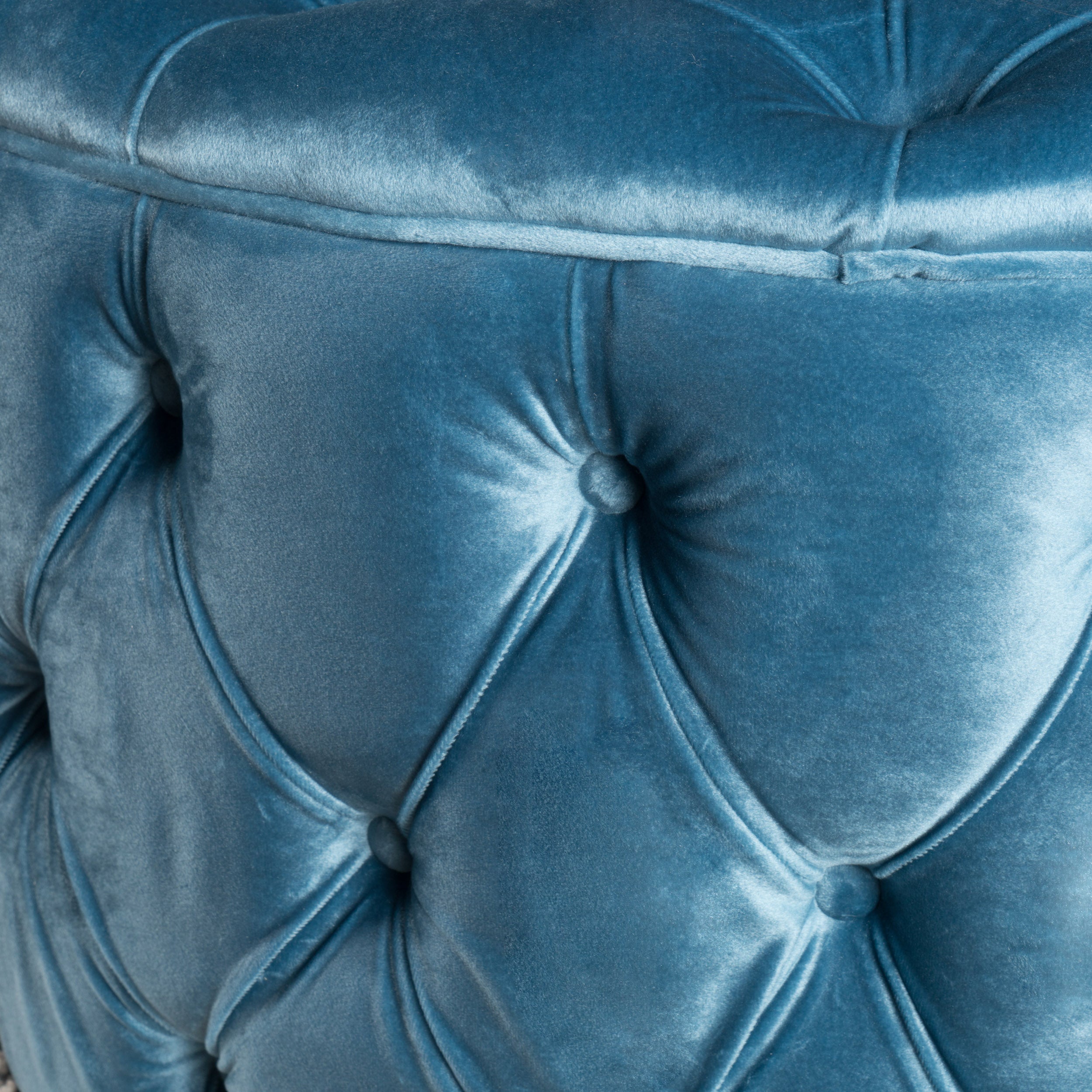 Zuma Aqua New Velvet Ottoman