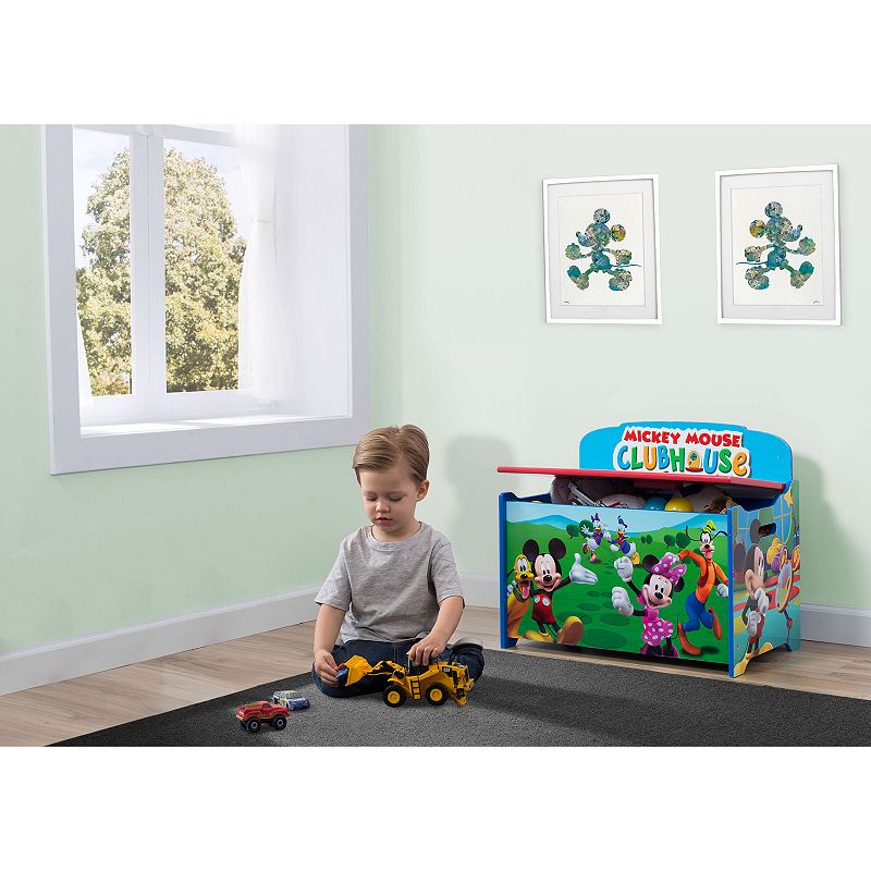 Disney's Mickey Mouse Deluxe Toy Box by Delta Children