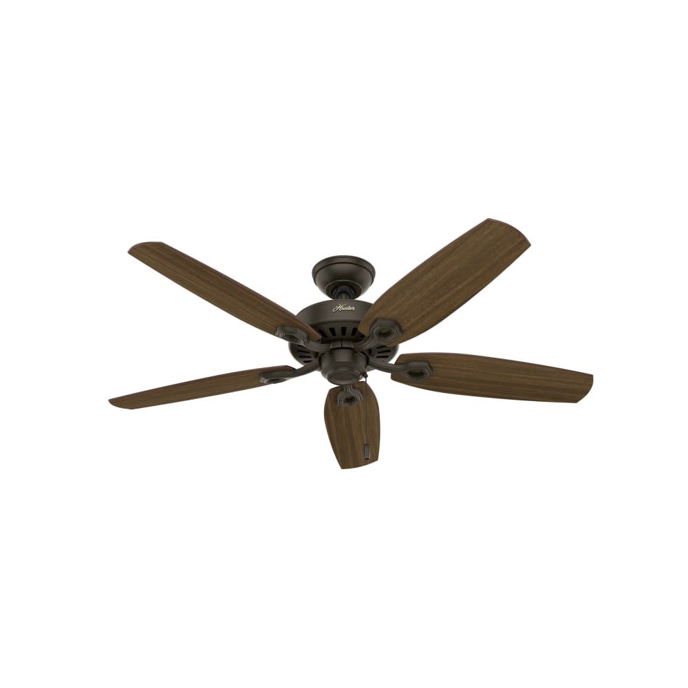 Hunter Builder Elite Ceiling Fan 52 Bronze Brazilian Cherry ;