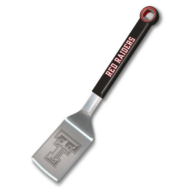 Ncaa Texas Tech Red Raiders Stainless Steel Bbq Spatula With Bottle Opener