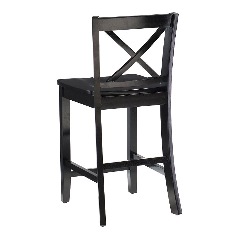 Linon X-Back Counter Stool