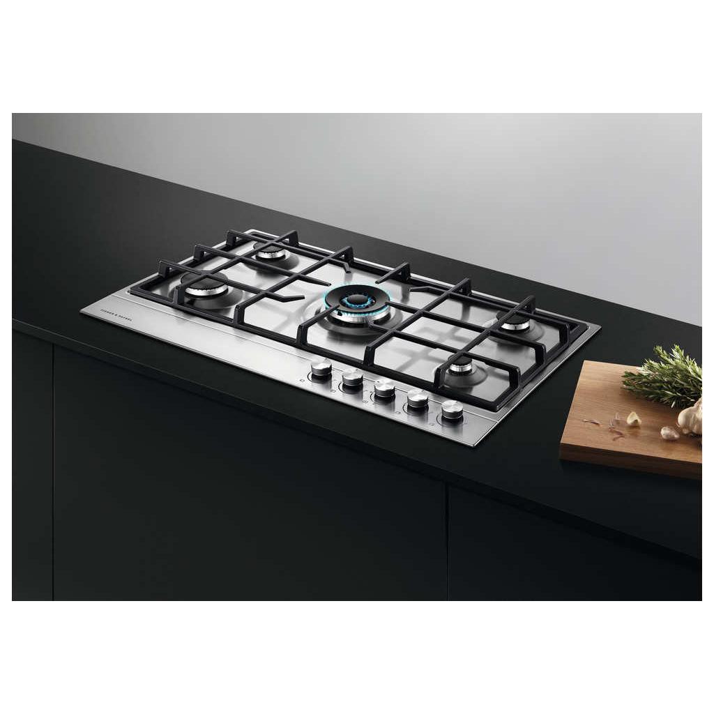 Fisher & Paykel 36-inch Built-In Gas Cooktop with Innovalve? Technology CG365DLPX1 N