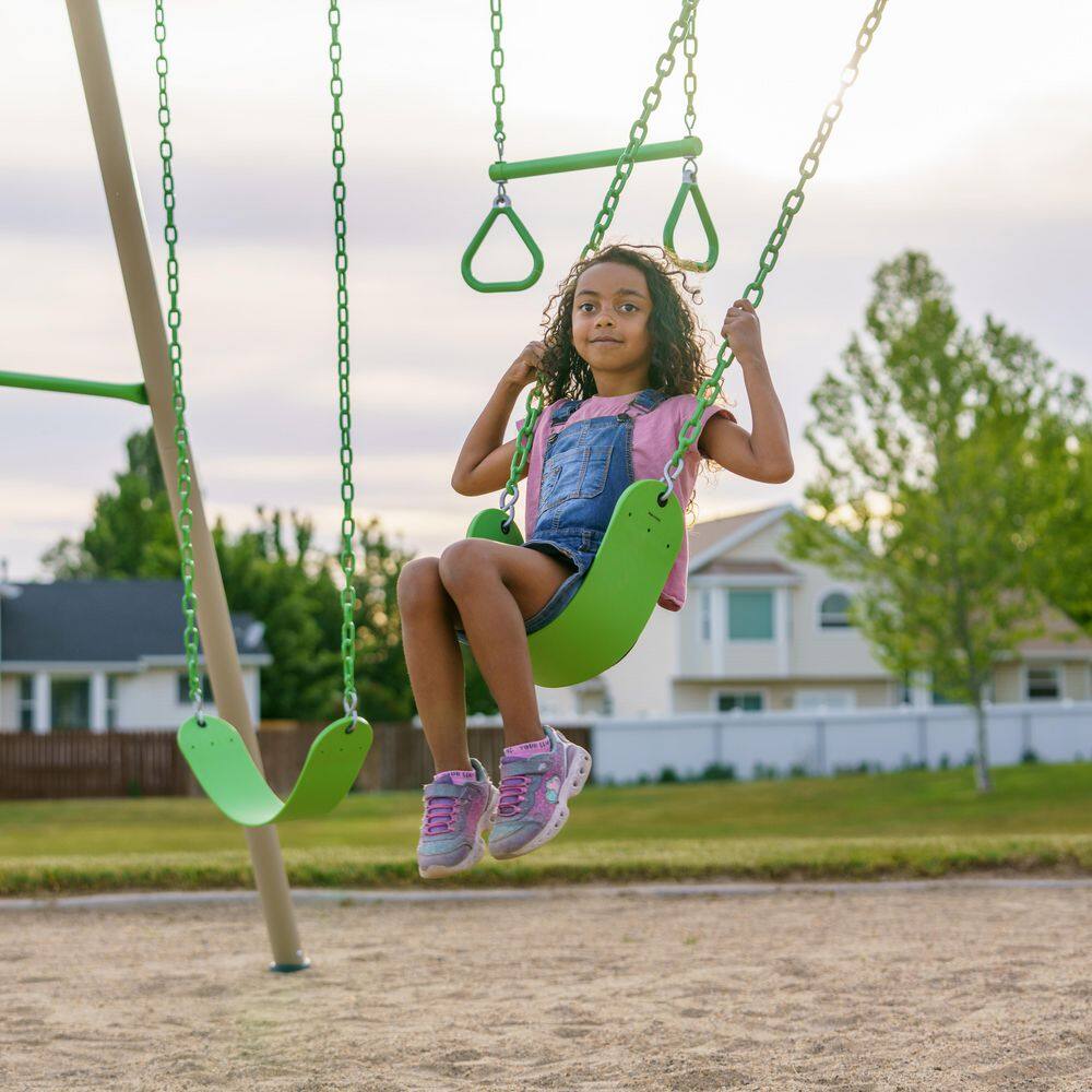 Lifetime Metal Swing Set (Spring Green) 91206