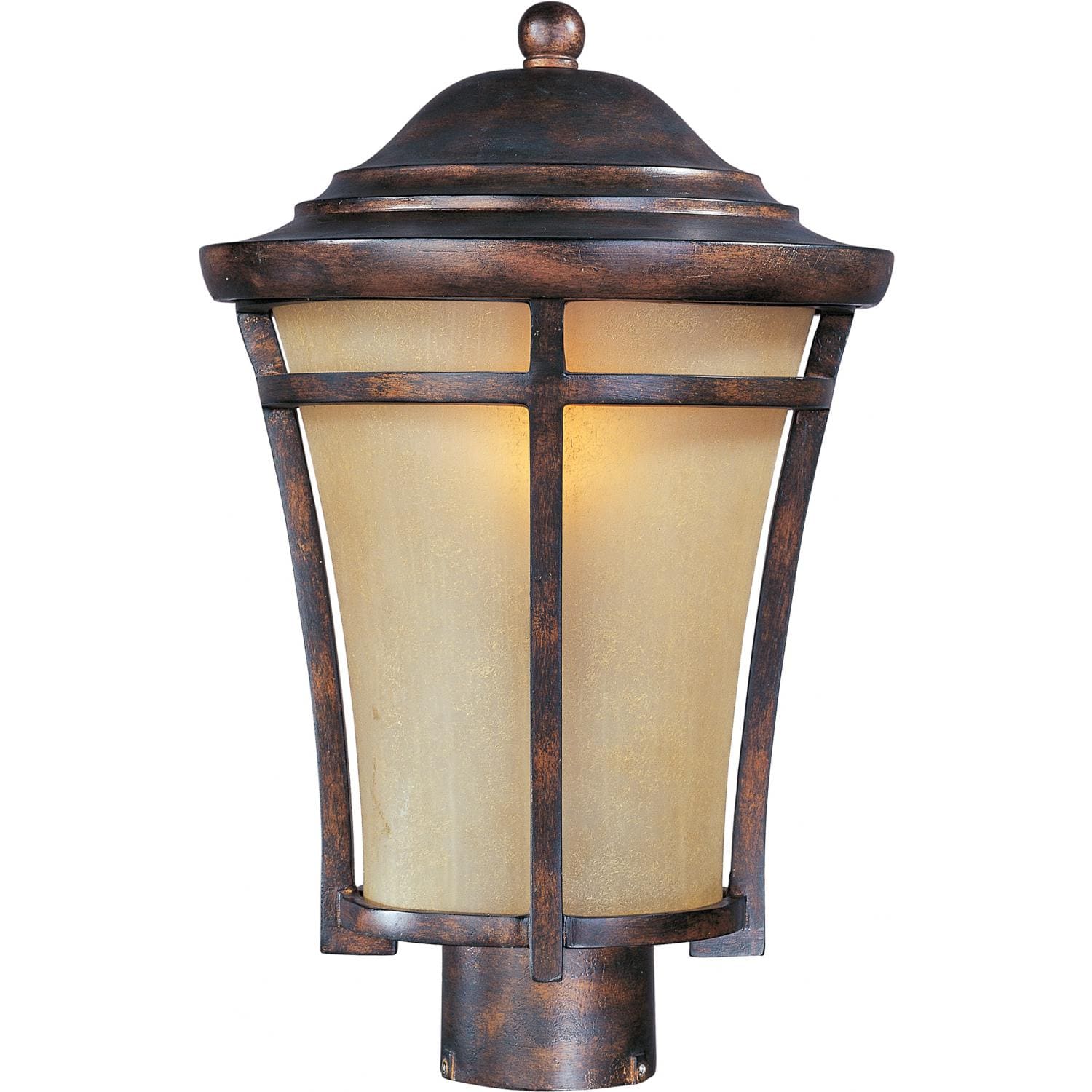 Maxim Balboa VX One Light 15-Inch Outdoor Post Light - Copper Oxide - 40160GFCO