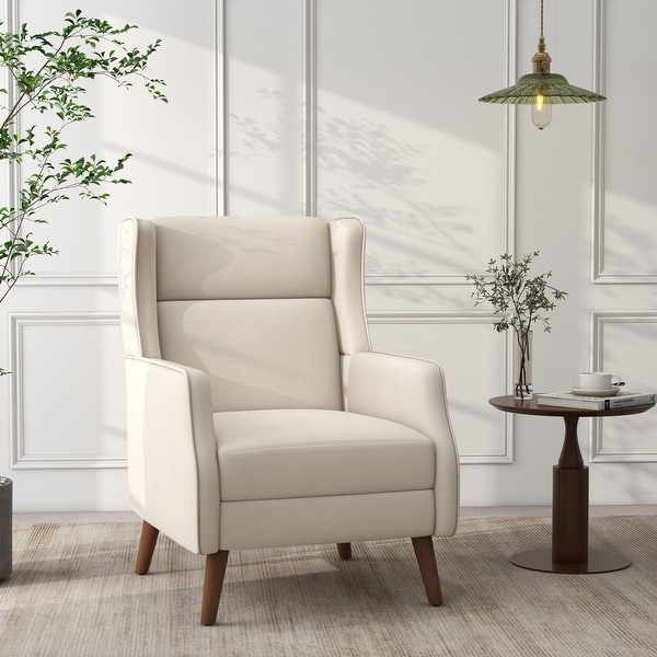 Upholstered Modern Accent Chair Living Room Armchairs