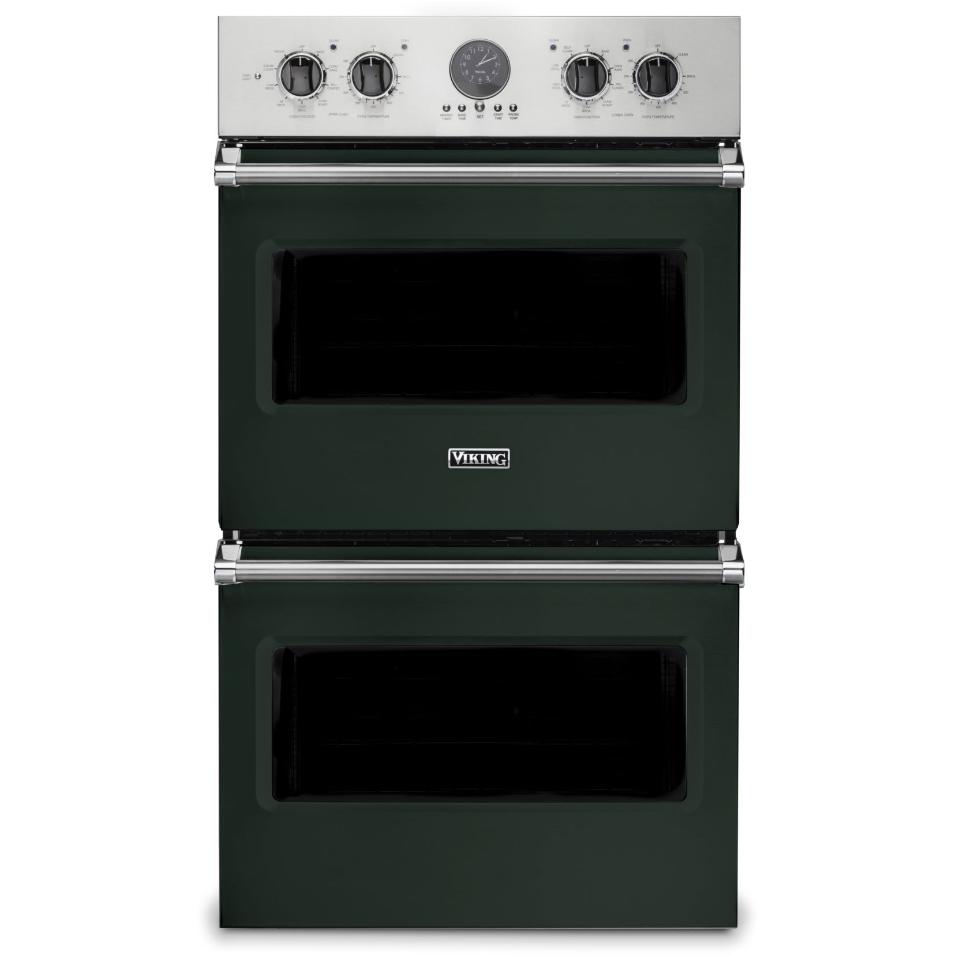 Viking 30-inch 9.4 cu.ft. Built-in Wall Double Oven with TruConvec Convection VDOE530BF