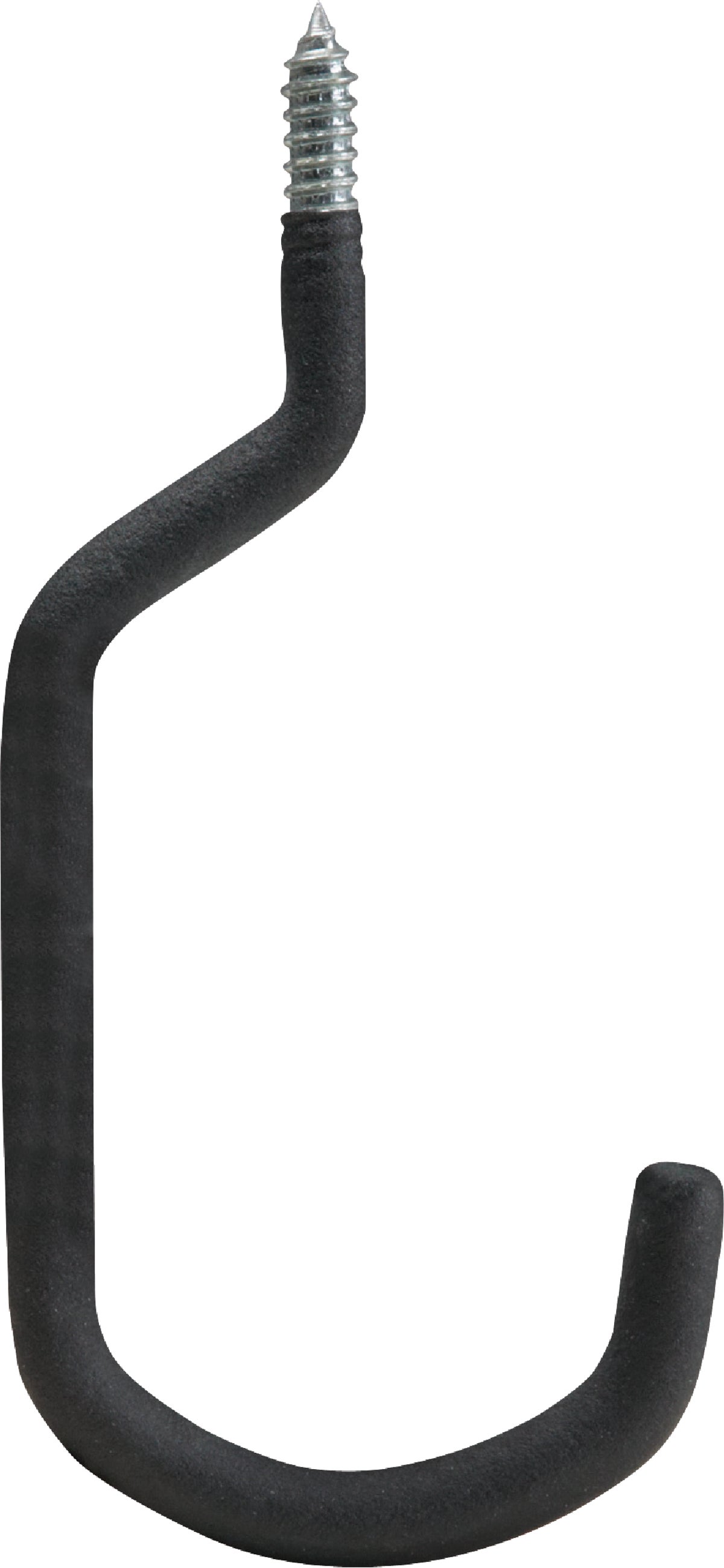 Heavy-Duty Screw-In Bicycle Hanger Black