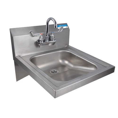 BK Resources BKHS-ADA-S-P-G Ada Approved Hand Sink With Faucet