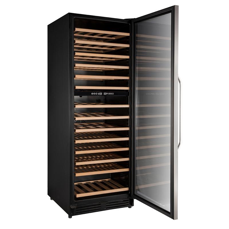 Avanti 24in 148-Bottle Freestanding/Built-In Dual Zone Wine Cooler WCF148DE3S