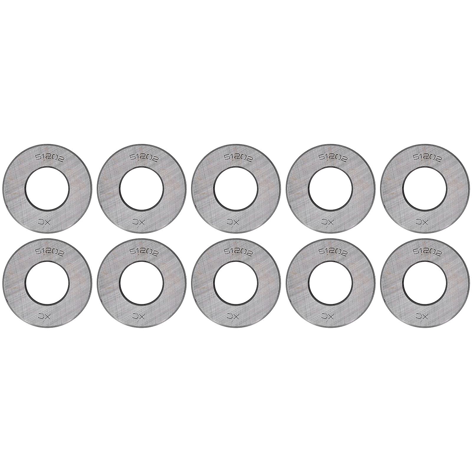 10pcs Thrust Ball Bearing Single Direction Accessory Replacement Set Kit For Equipment51202