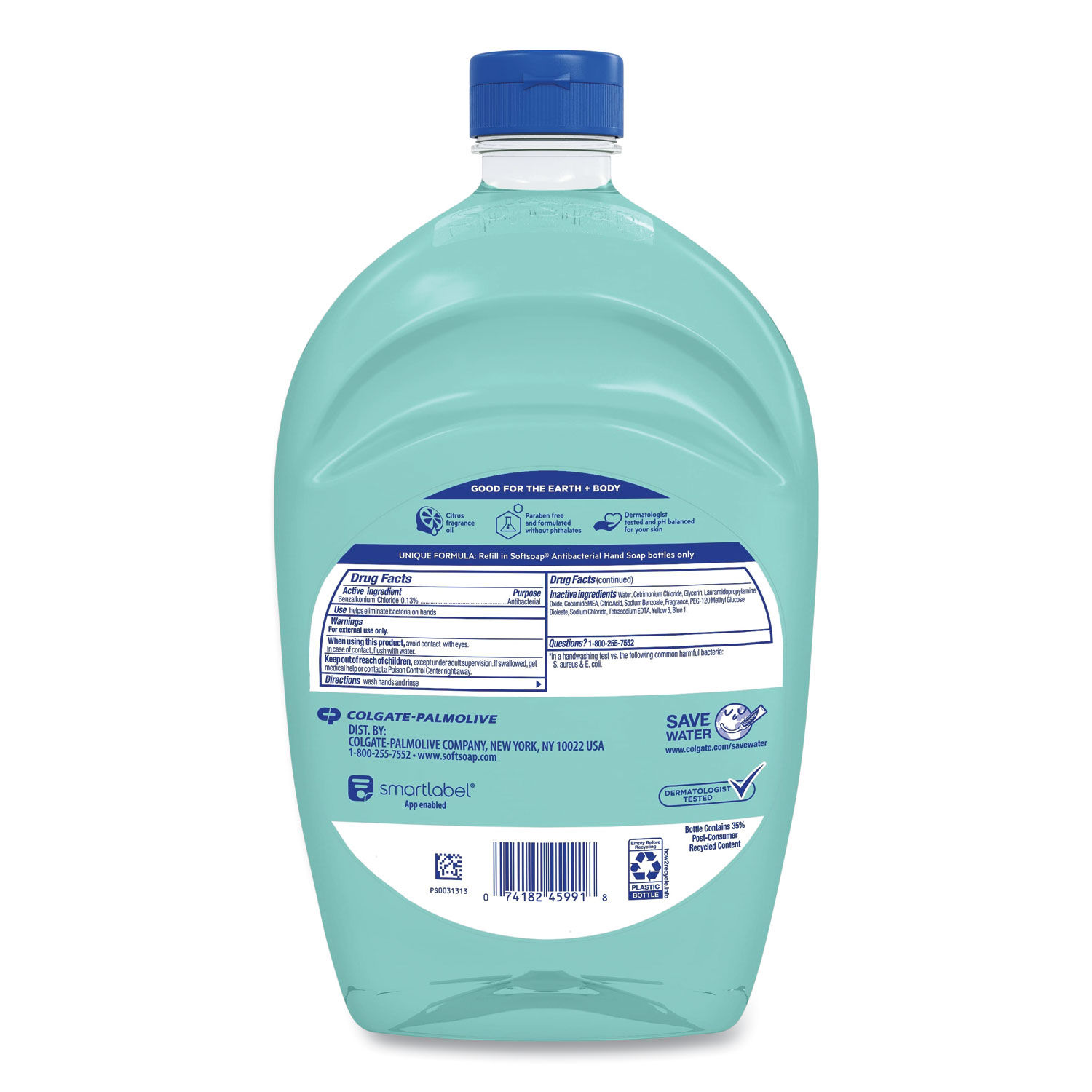 Antibacterial Liquid Hand Soap Refills by Softsoapandreg; CPC45991EA