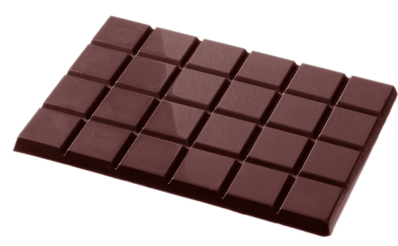 Chocolate World CW2104 Chocolate mould tablet 4x6 ...