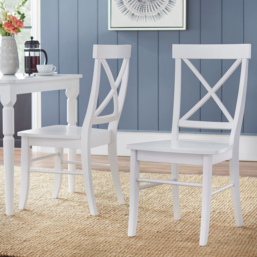 Simple Living 7 piece Albury Cross Back Dining Set