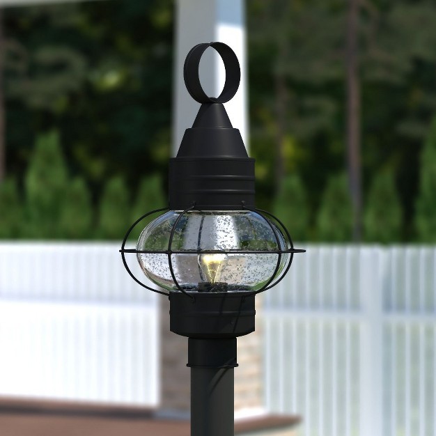 Vaxcel Chatham 1 Light Post Light Textured Black