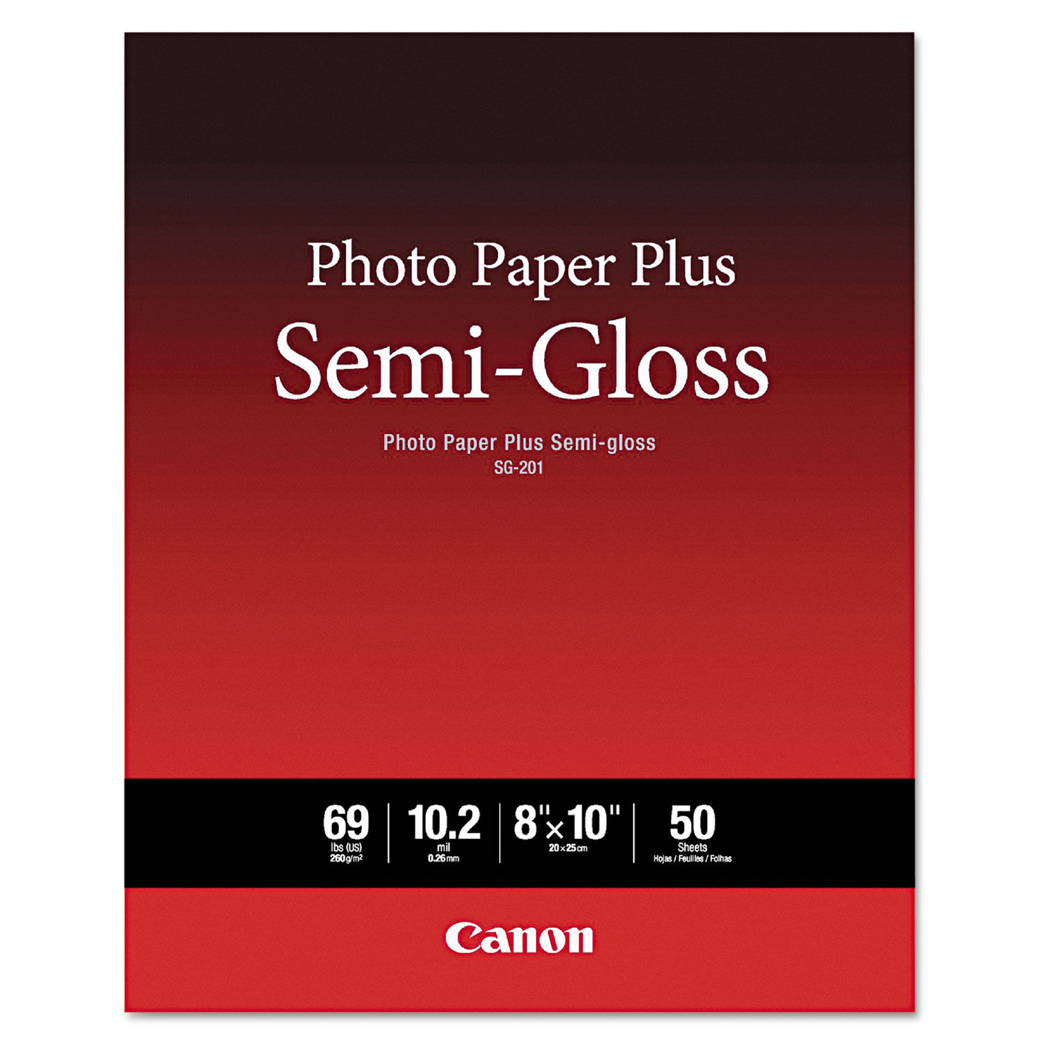 Photo Paper Plus Semi-Gloss by Canonandreg; CNM1686B062