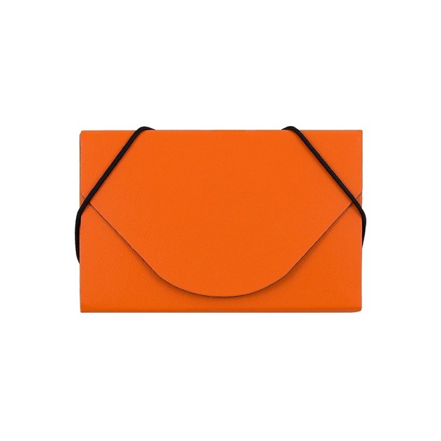 Jam Paper Matte Business Card Case With Flap Orange 369032736