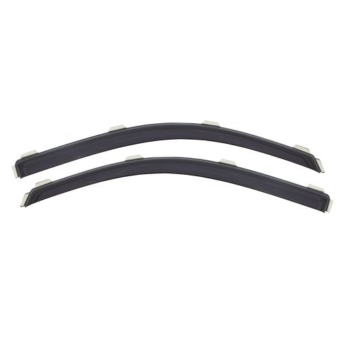 Auto Ventshade (AVS) Ventvisor® In-Channel Deflector 2 pc.; Smoke