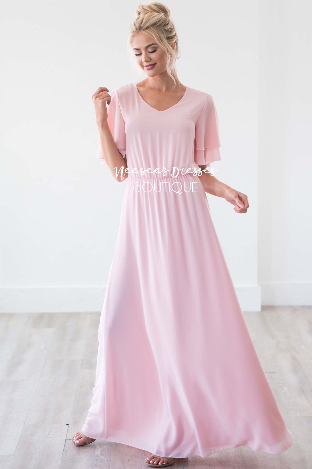 The Chloe Chiffon Maxi Dress