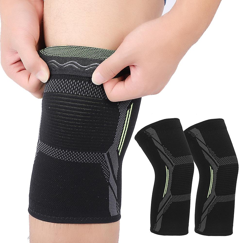 Unisex Sports Knee Protector Tendon Training Tool Elastic Knee Brace Support (s)