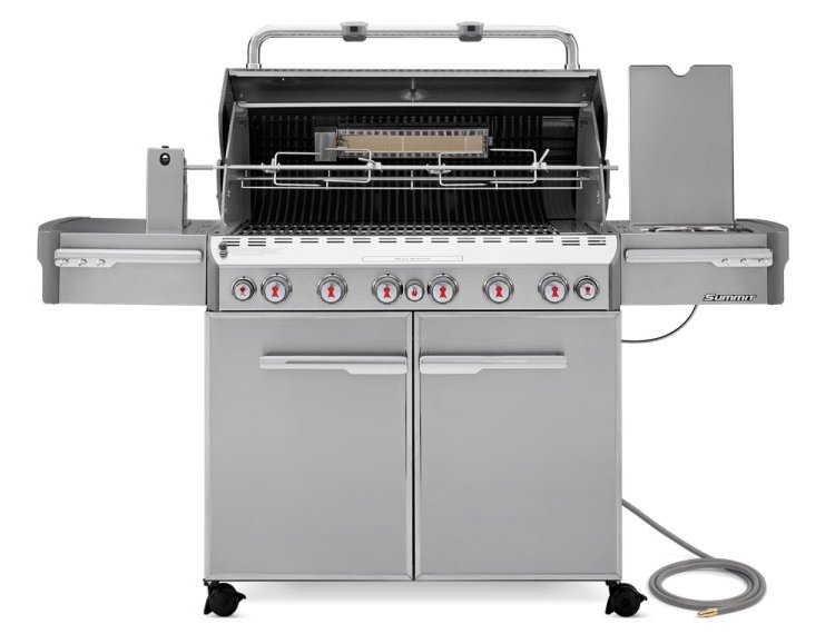 Weber Summit S-670 Stainless Steel Natural Gas Grill