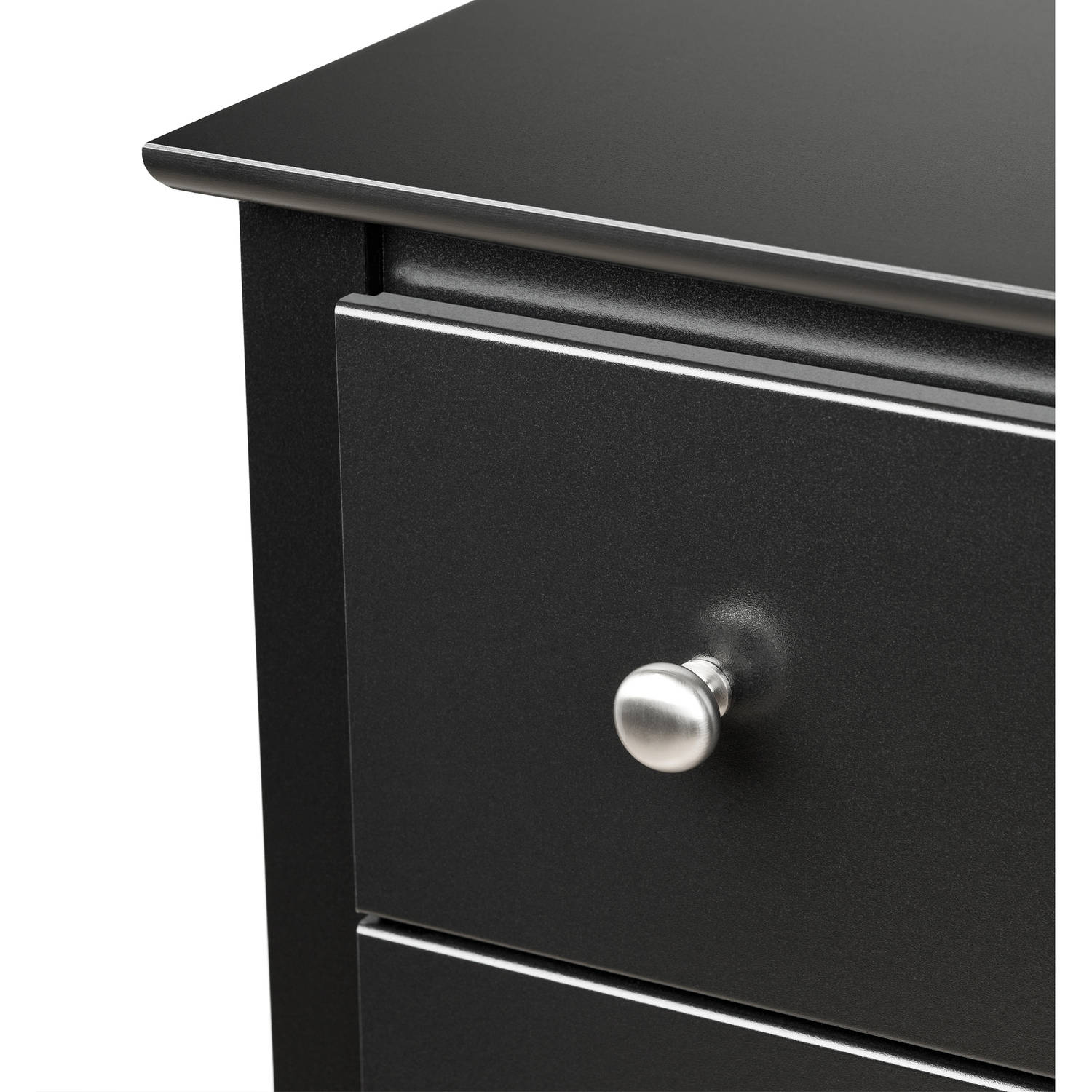 Black Sonoma Tall 6 Drawer Chest