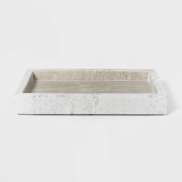 Marble Tray White