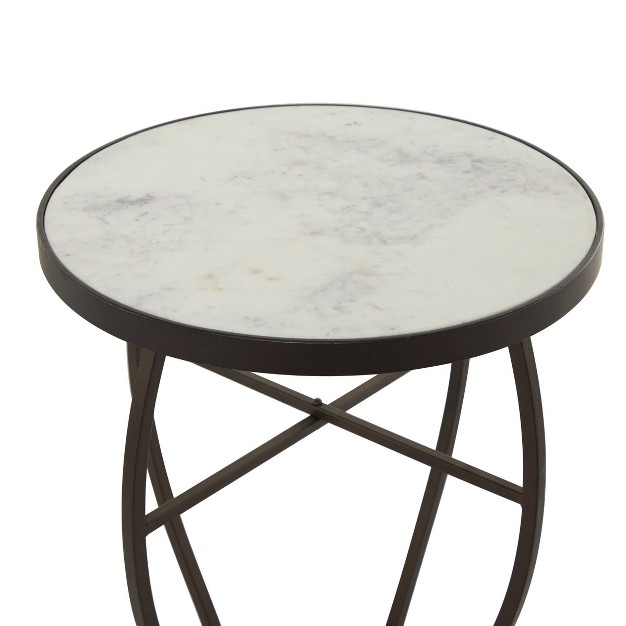 Traditional Accent Table Cream Olivia amp May