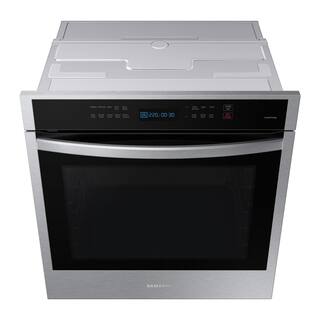  24 in. 3.1 cu. ft. Single Built-in Wall Oven with True Convection in Stainless Steel NV31T4551SS