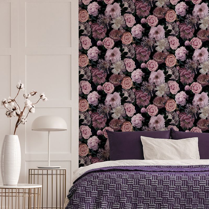 Fresco Pandora Drama Floral Removable Wallpaper