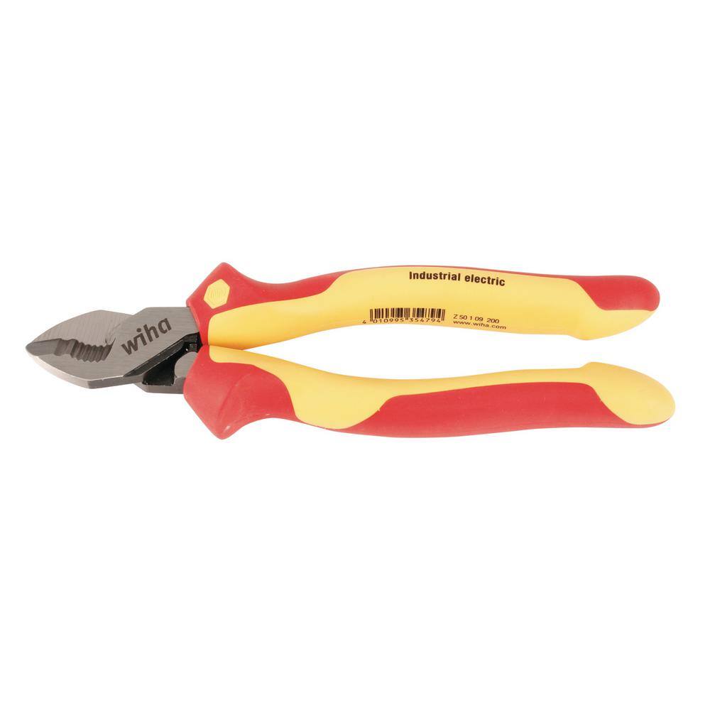 Wiha 8 in. Insulated Industrial Cable Cutting Pliers 32927