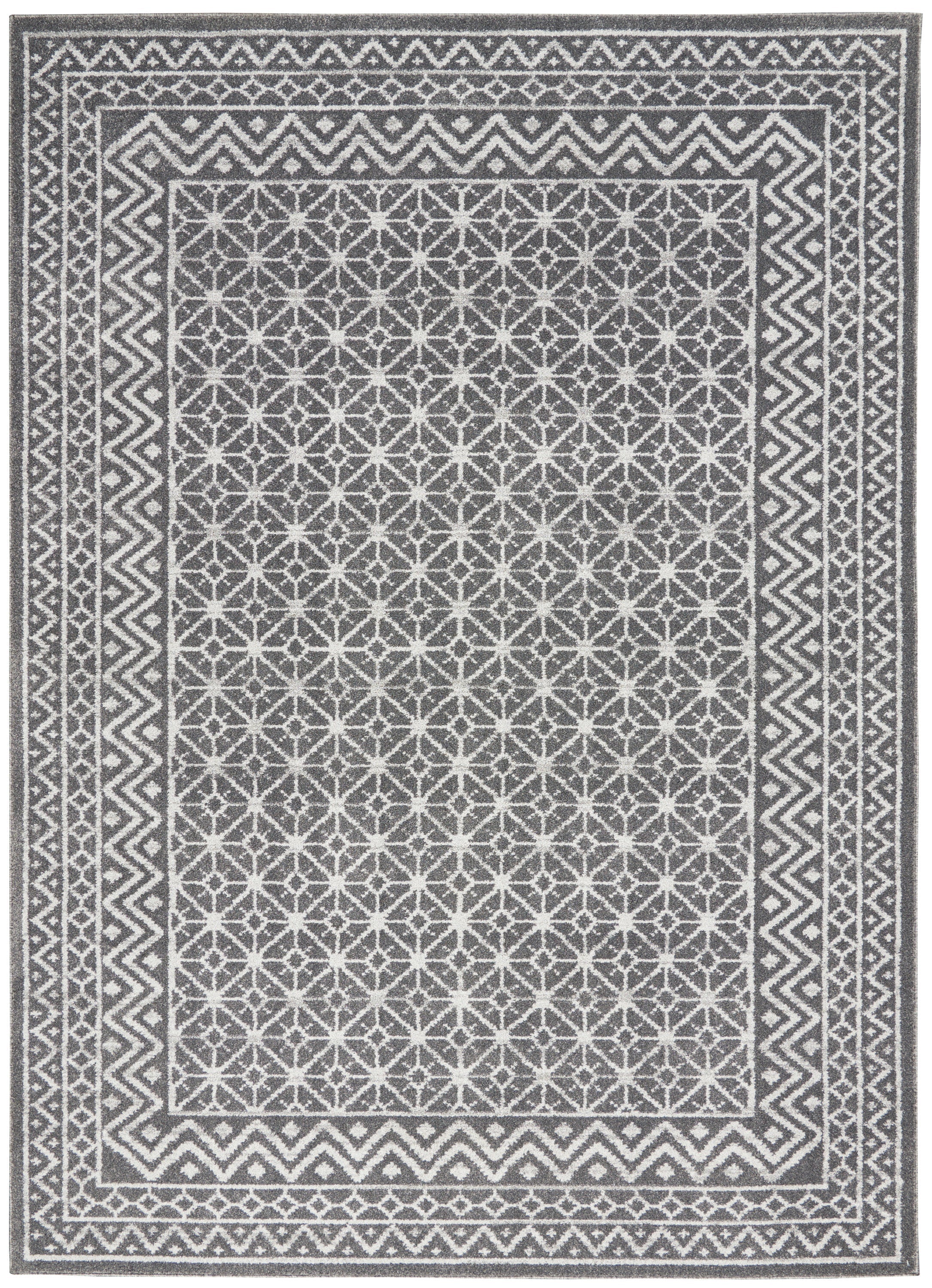 Palermo Charcoal/Silver Rug