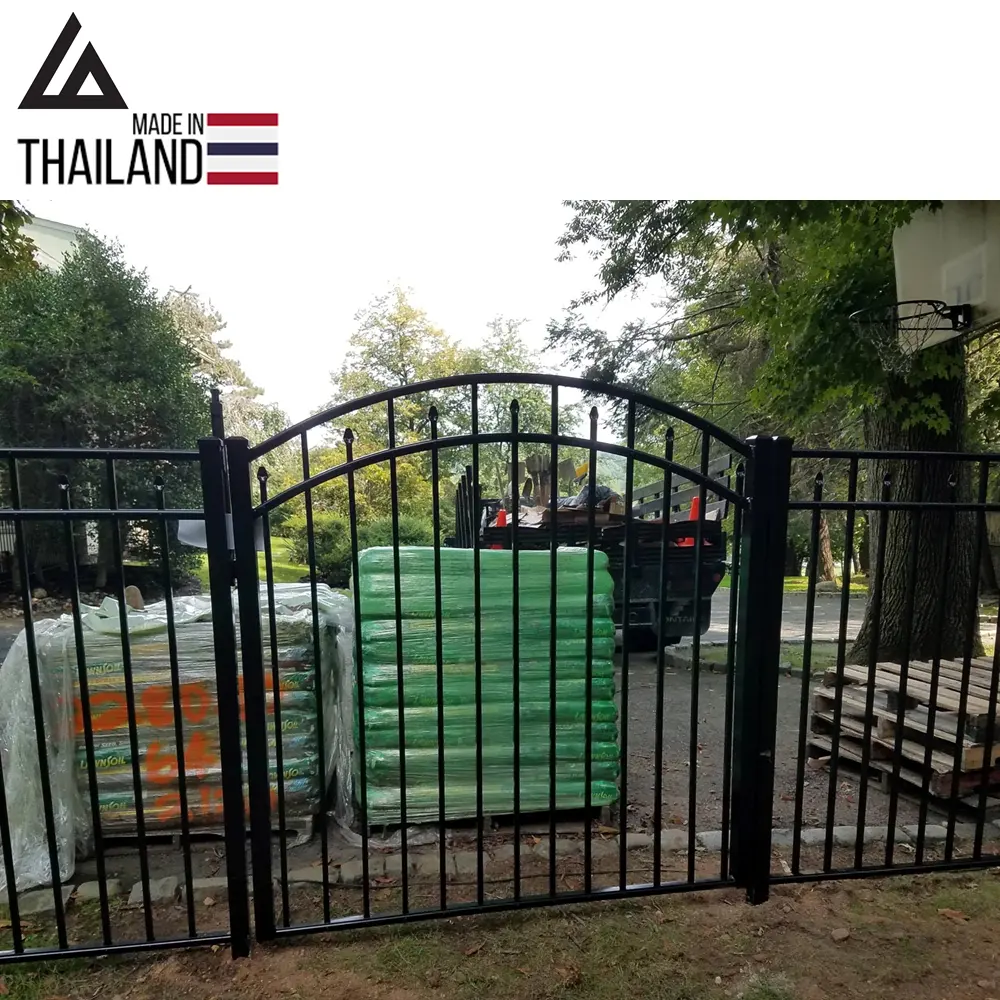 MADE IN THAILAND AND VIETNAM Factory supply vertical flush bottom aluminum fence post