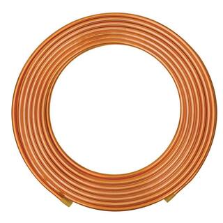 Everbilt 38 in. x 20 ft. Soft Copper Refrigeration Coil Tubing D 06020PS