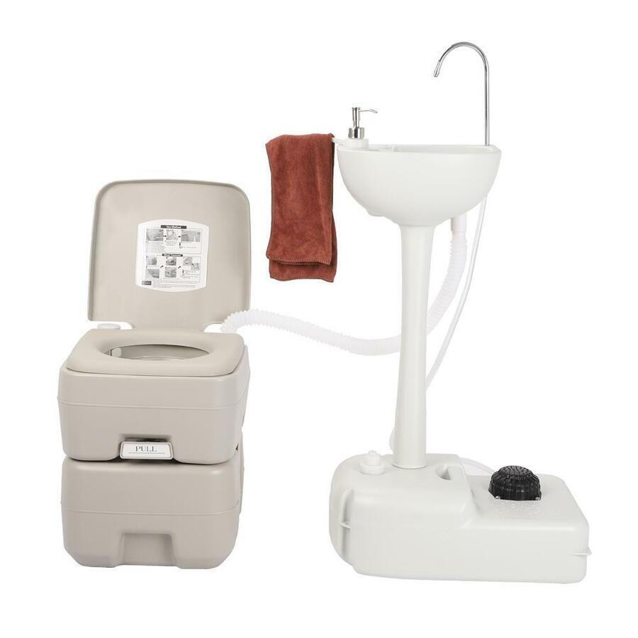 Portable Camping Sink Wash Basin with Removable Water Tank