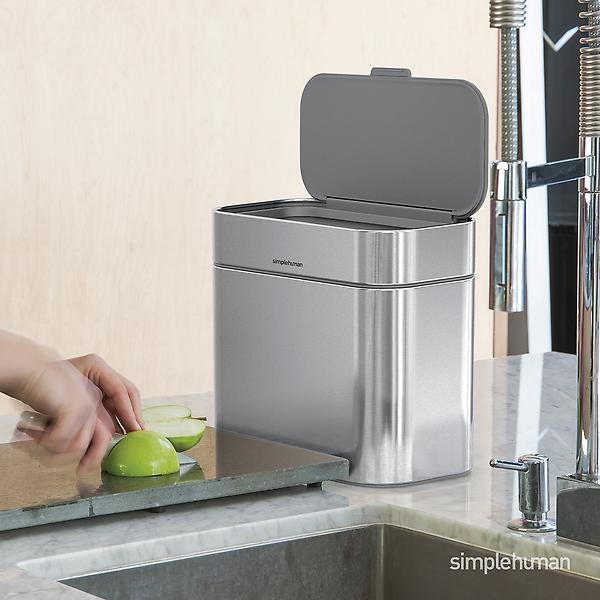 simplehuman Stainless Steel Compost Caddy