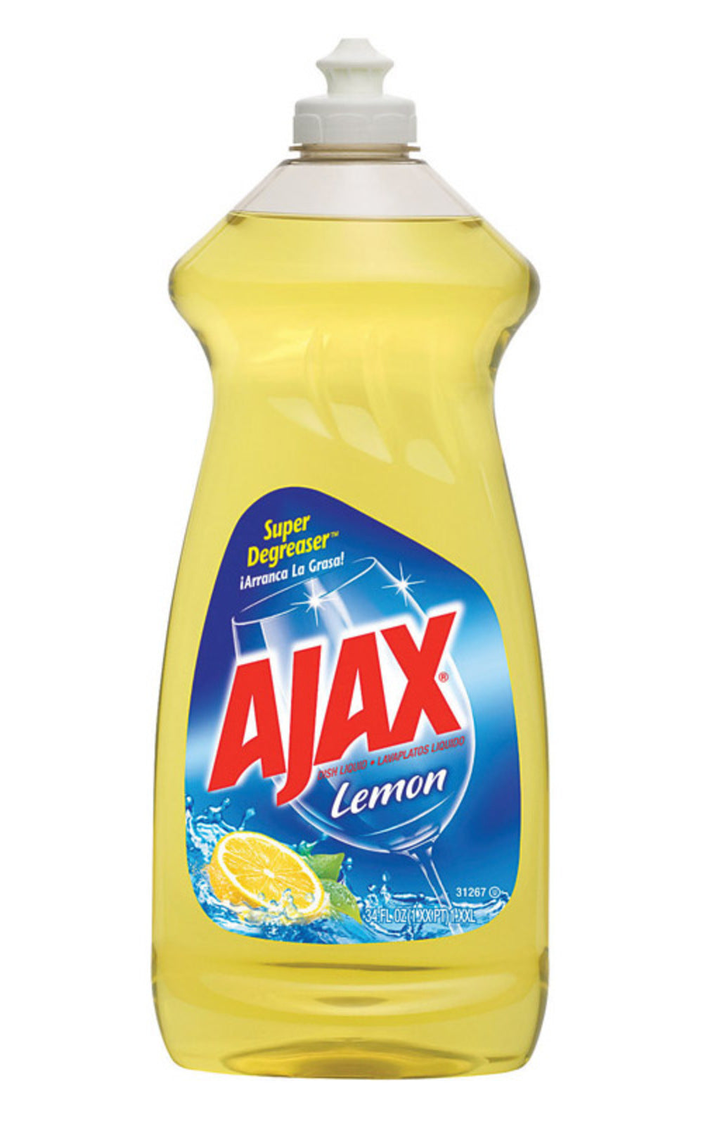 AJAX DISH LQD LEMON 28OZ